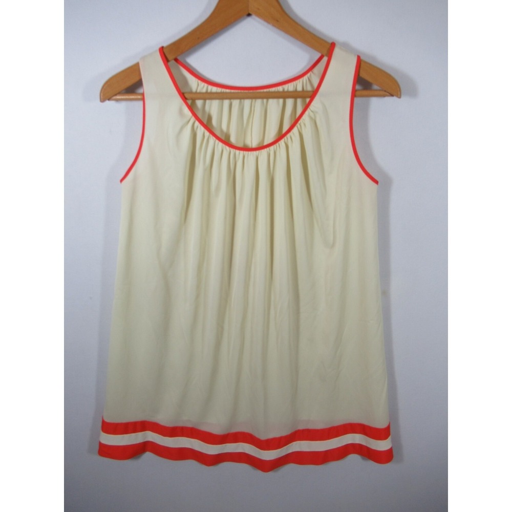 Vintage 60s Pinehurst Lingerie Nightgown Small Sleeveless Nylon Mod